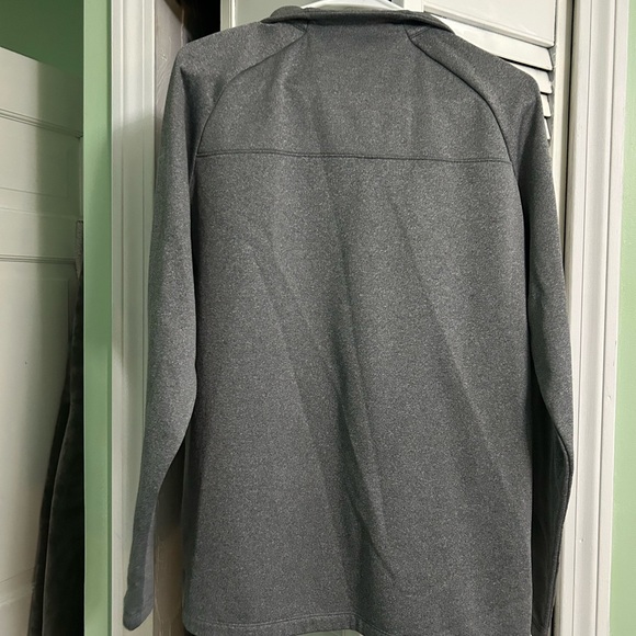 Nike Gray Fleece Pullover - Picture 2 of 4